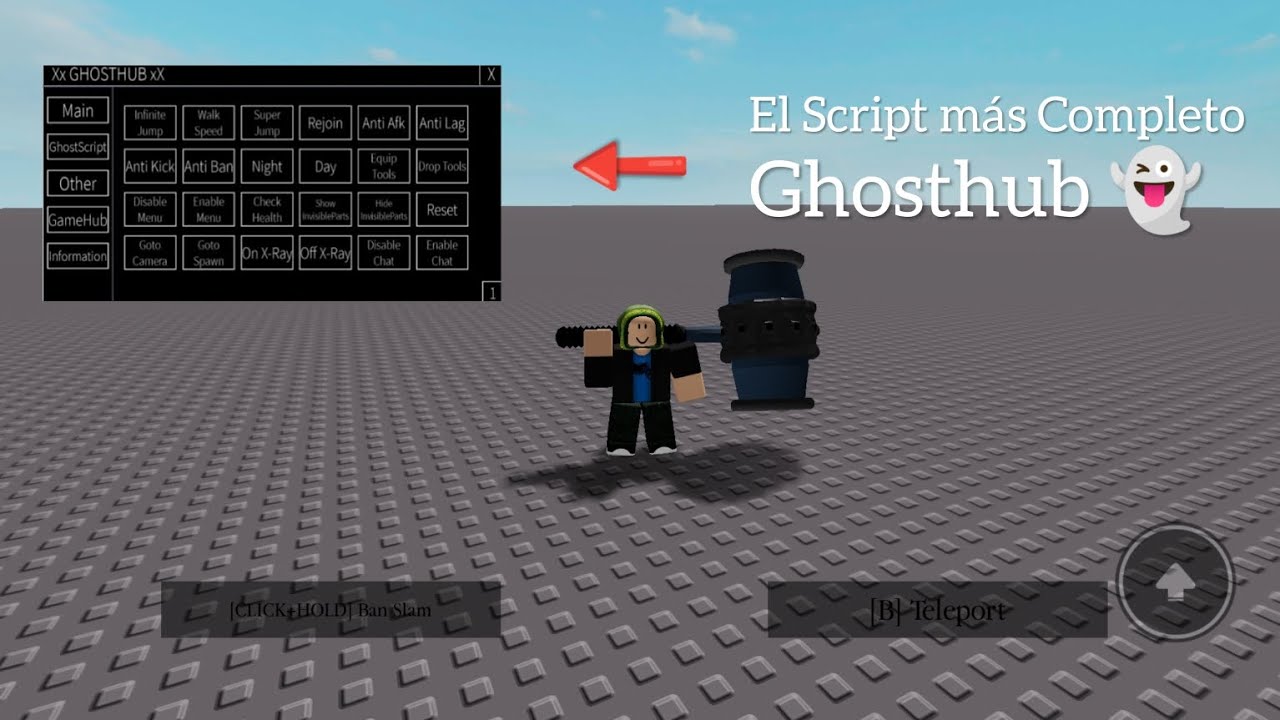 ¿El mejor script de Delta? Ghosthub (Roblox)