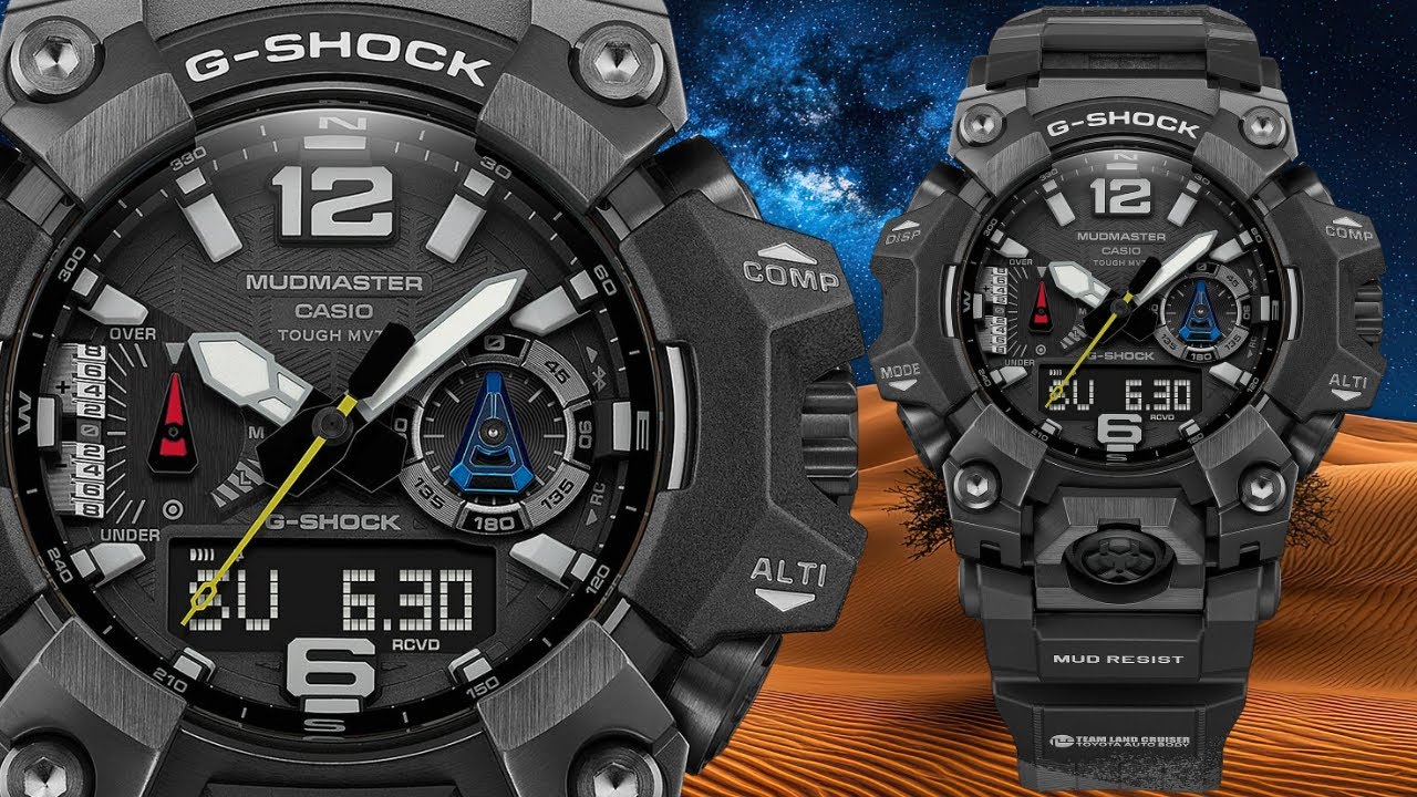 Casio G-Shock Mudmaster x Team Land Cruiser Toyota Auto Body GWG-B1000TLC-1A