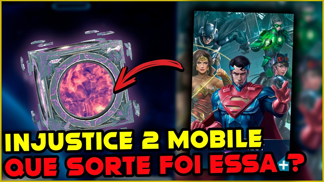 SORTE ASSIM NUNCA MAIS !!! COMPRANDO BAÚS DE PERSONAGENS | CONTA DO ZERO #2 | INJUSTICE 2 MOBILE