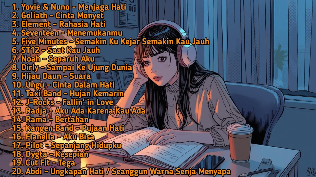 KUMPULAN LAGU POP 2000-AN BAND INDONESIA PALING ENAK DIDENGAR | Playlist Full Album Kenangan SMA