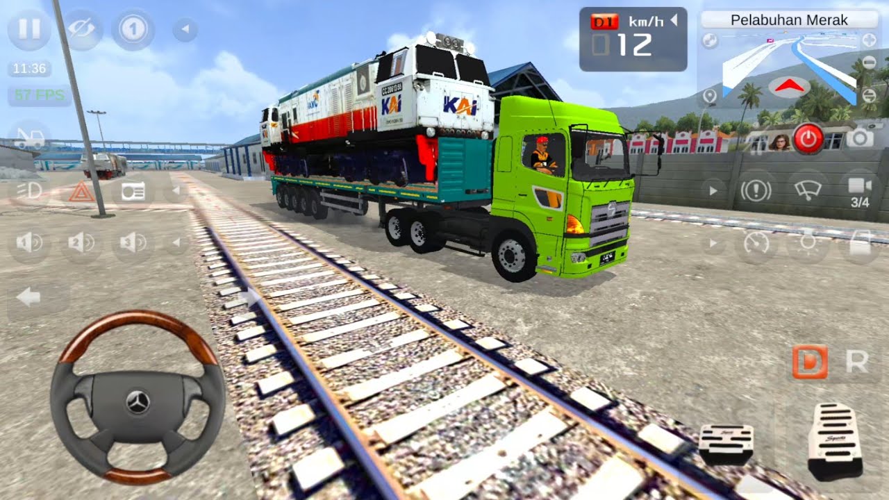 Hino 500 bawa Kereta Ngak Kuat Nanjak Dan Akhirnya Mental🤣🤯