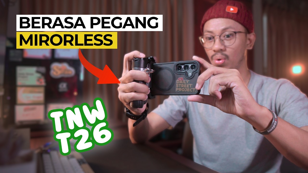 Mini Grip Quadripod TNW T26 &ndash; Kecil, Kokoh, Flexible, Wajib Punya! 🔥