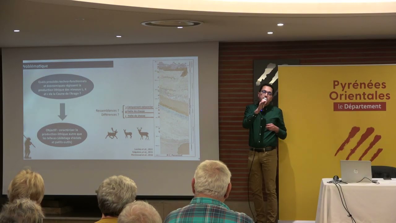 Il y'a 500000 ans en Roussillon (La Caune de l'Arago), Par Félicien Capellari Docteur en préhistoire