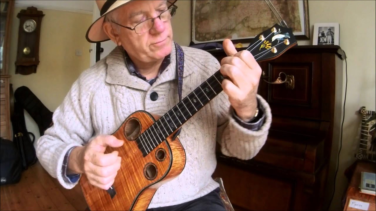 Silent Night finger-picking on ukulele - instruction