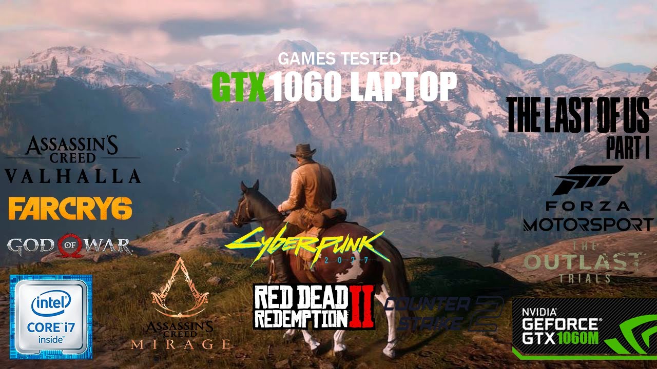 GTX 1060 Laptop Test in 15 games in 2024