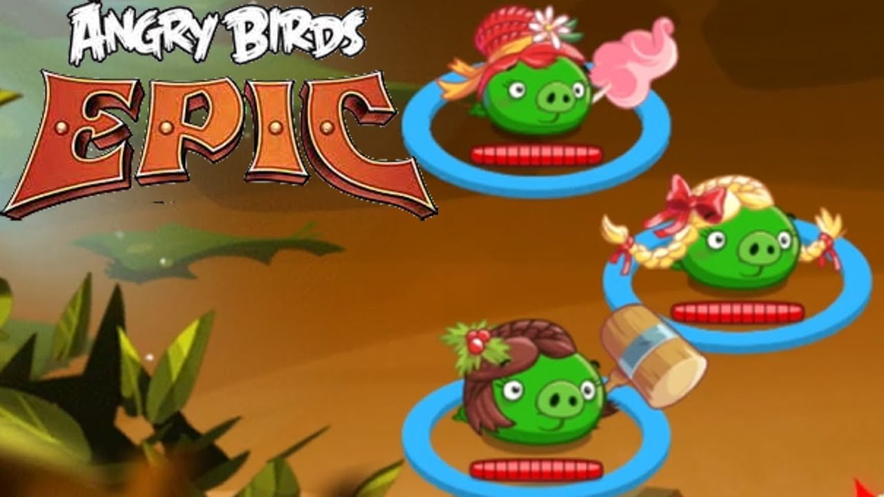 Angry Birds Epic | 3 Piglettes United