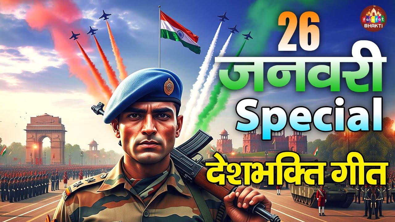 26 जनवरी गणतंत्र दिवस Republic Day Special Songs 2026, Patriotic Songs,Deshbhakti Geet,Vande Mataram