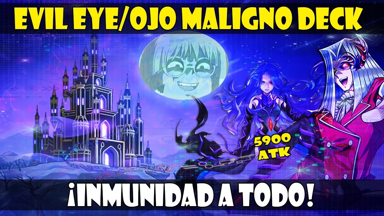 EVIL EYE/OJO MALIGNO DECK | ¡¿EL CAMPEO VUELVE A SER BUENO?! - DUEL LINKS