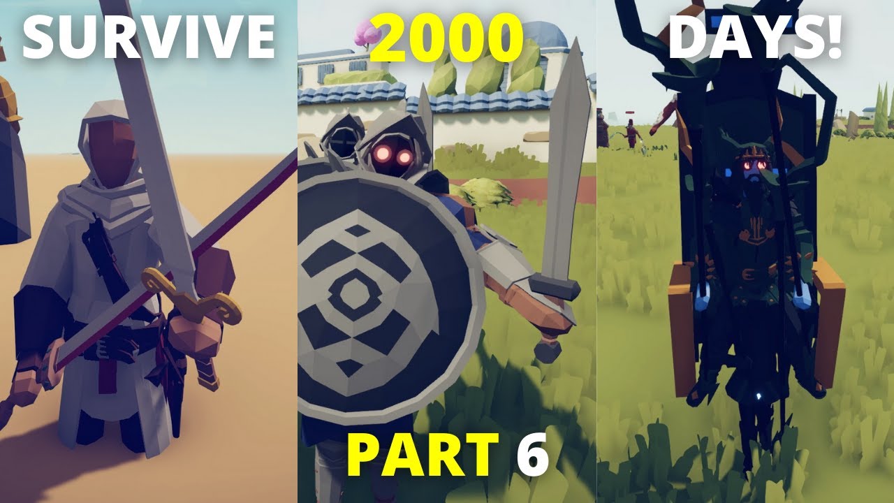 SURVIVE 2000 Days Campaign #6 - TABS Totally Accurate Battle Simulator
