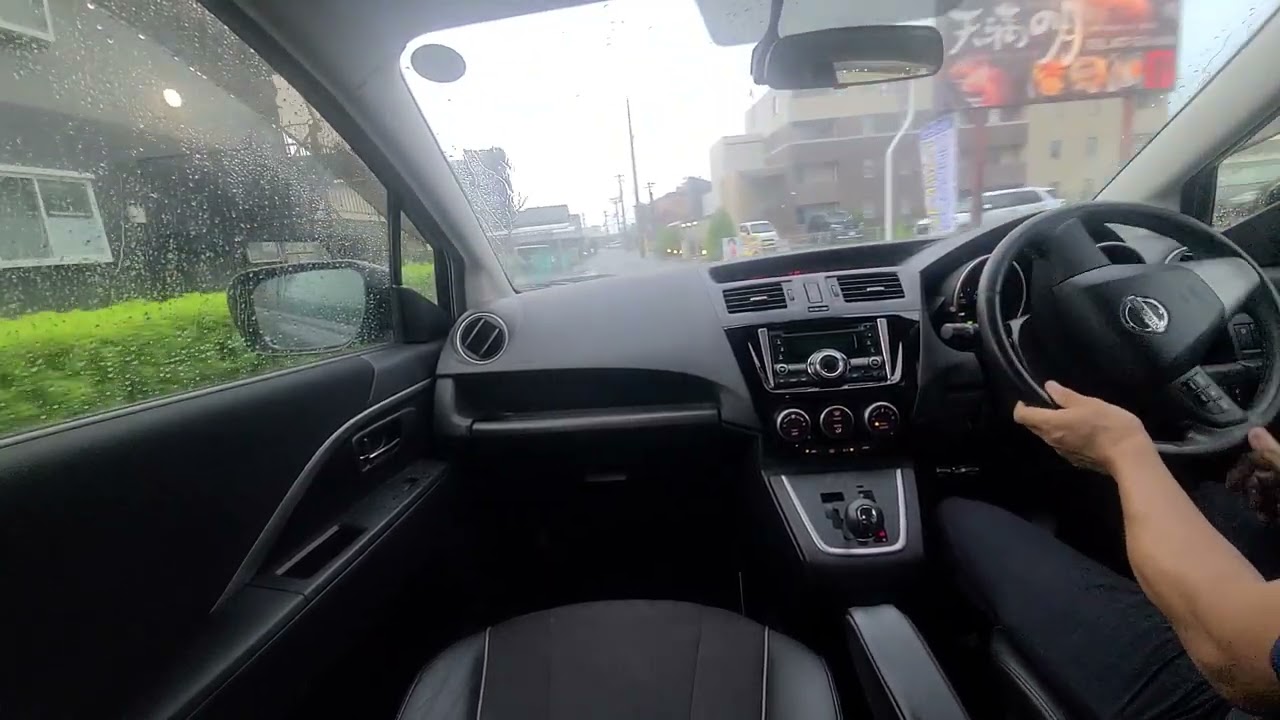 🌈🚙走行動画🚗🌈日産 ラフェスタ DBA-CWEFWN ハイウエイスターGスプレモ 2012 H24/5  ブラック系 IAT ガソリン 3.1万KM
