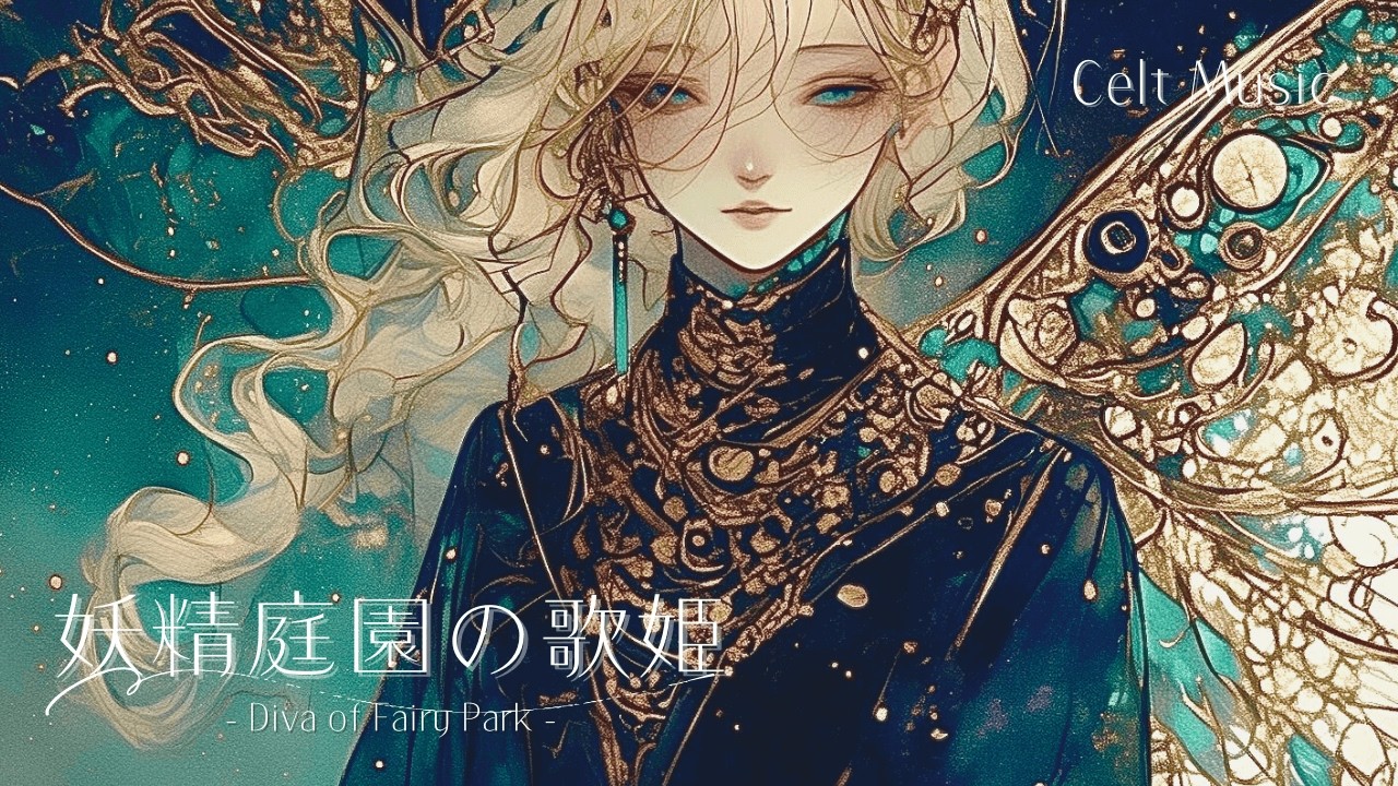 【作業用BGM】妖精庭園の歌姫/Diva of Fairy Park【Fantasy Celt Music】