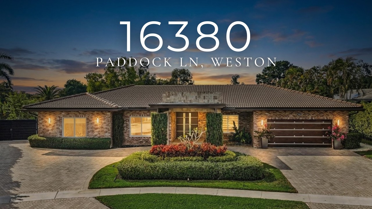 Inside Weston’s $2.5M Modern Waterfront Estate | 193 Ft Lakefront | Fully Renovated Luxury Tour