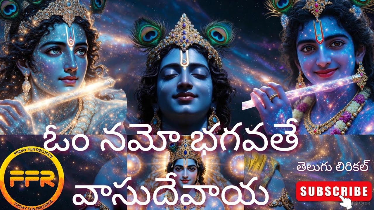 ఓం నమో భగవతే వాసుదేవాయ | Telugu Lyrical Video | Vishnu Jap | పూజ వాహిని | Shikha Rana | Satya Rana