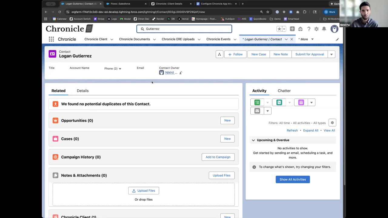 From Intake to Hearing: Connecting Litify (Salesforce) and Chronicle - Integration Walkthrough