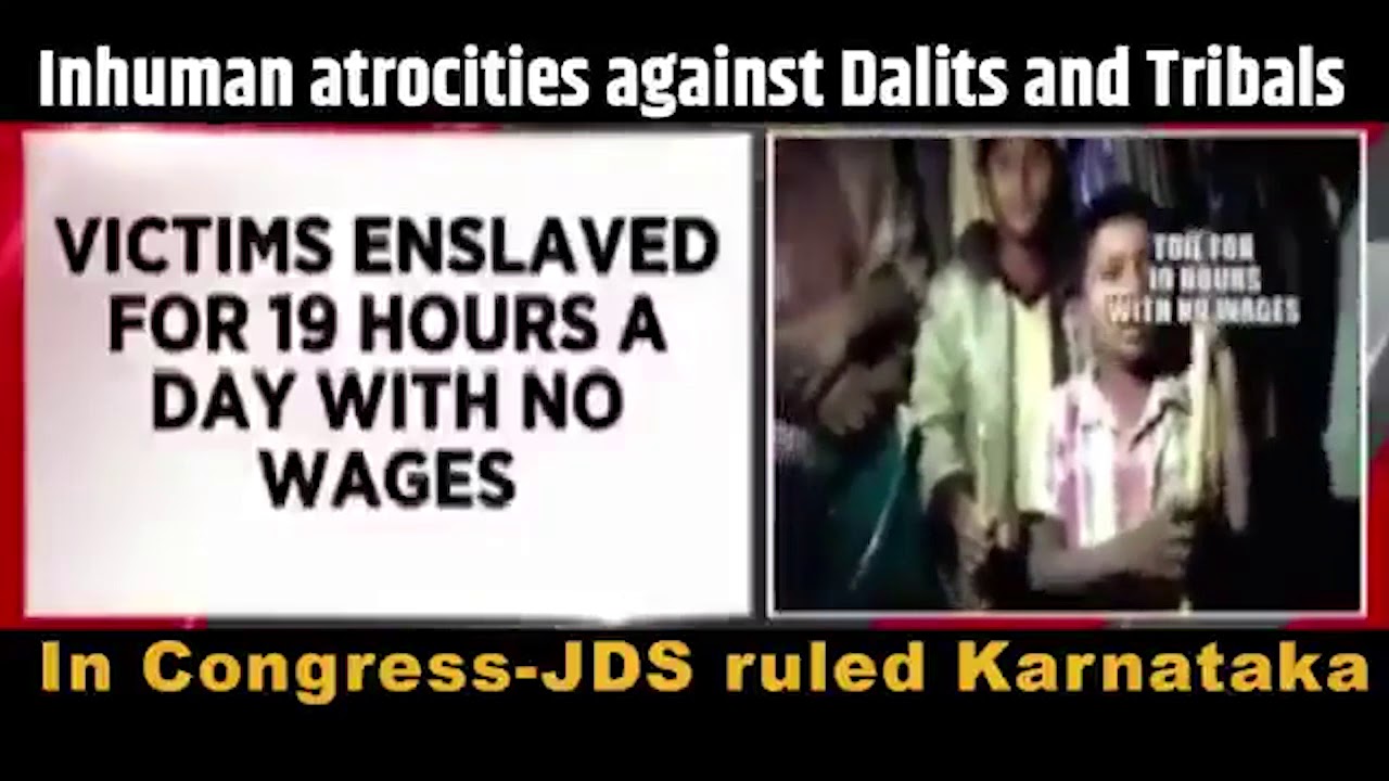 Benglaluru - Dalits Face Brutal Atrocities As Congress Sleeps