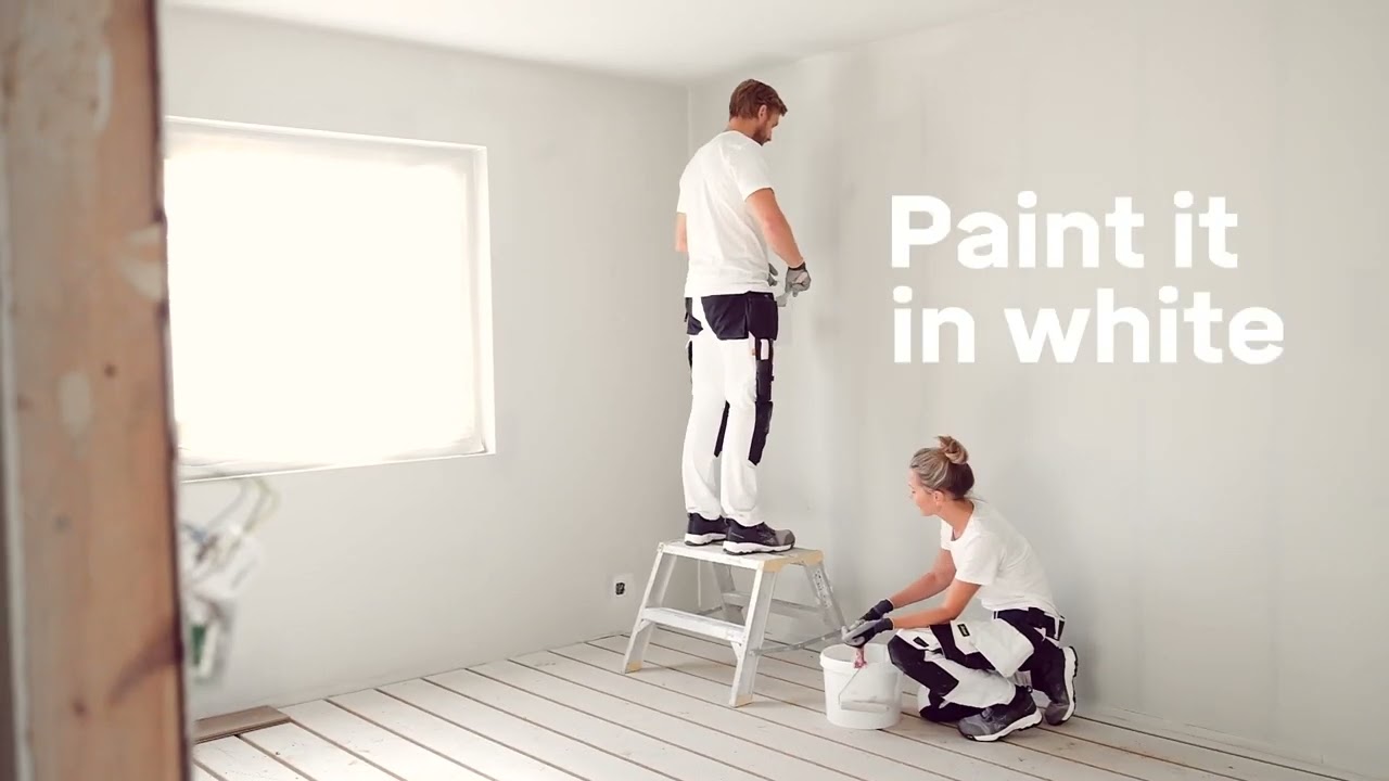 Snickers Workwear - Paint it in White