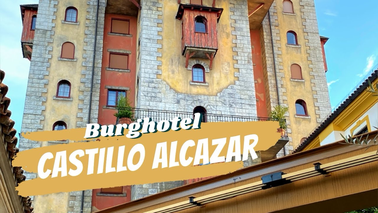 Europapark Hotel Castillo Alcazar Zimmer mit Aussicht auf den Park Nr. 793