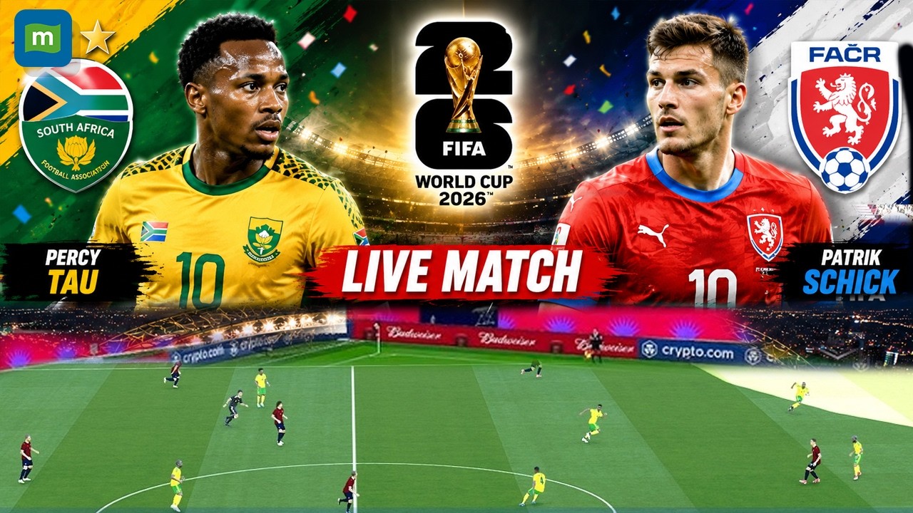 South Africa vs Czech Republic LIVE: FIFA WORLD CUP 2026 GROUP A ⚽ FOOTBALL LIVE
