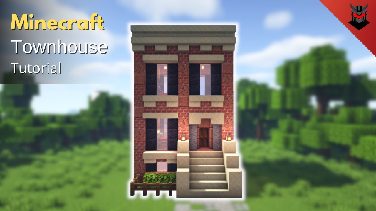 Minecraft: How to Build a New York City Townhouse | Townhouse (Tutorial)