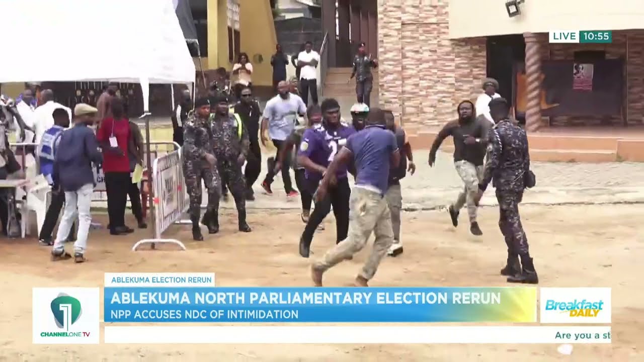 BREAKING: Nana Akua & Hawa Koomson ATTACKED at Polling Station! Absolute Chaos in Ablekuma North!