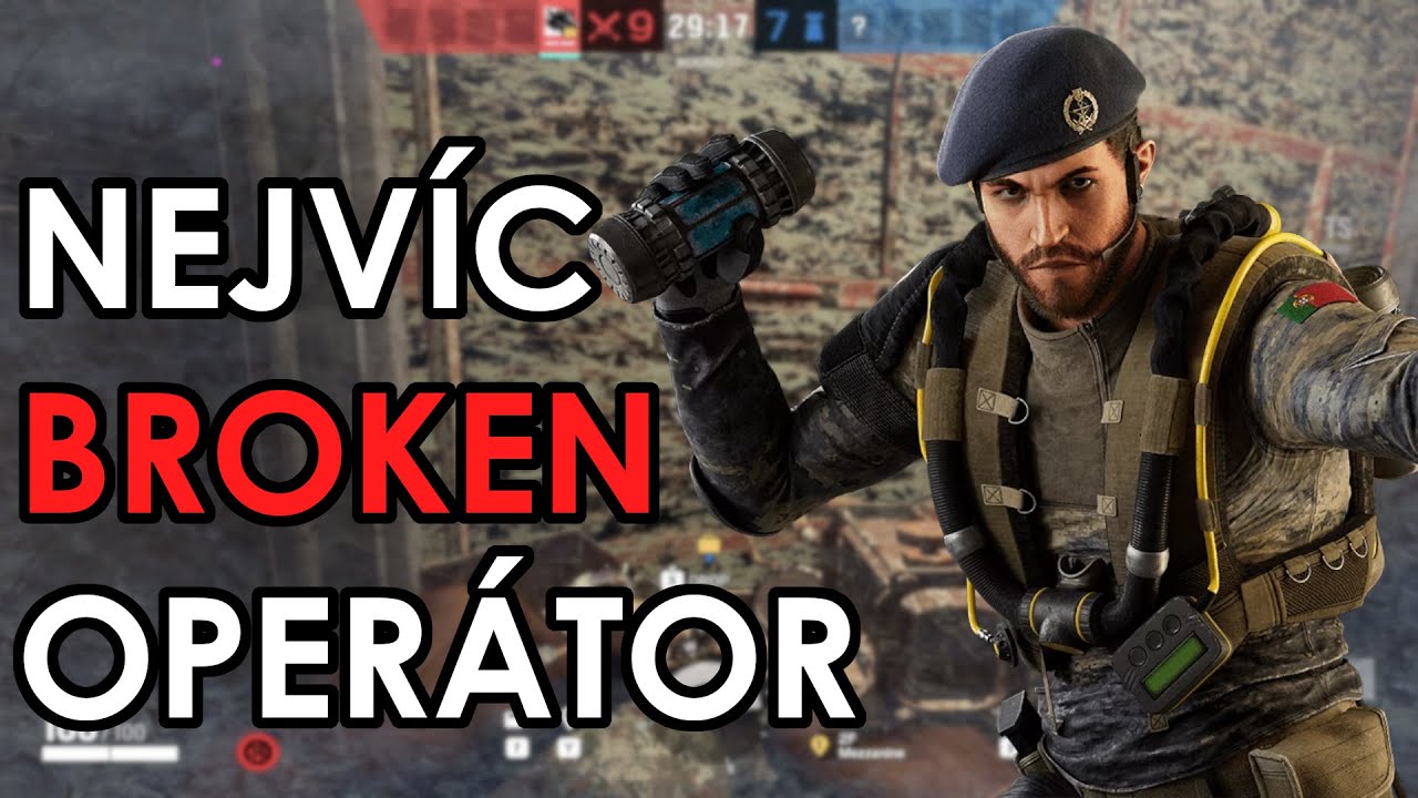 NOVÝ OPERÁTOR KOMPLETNĚ ROZBIJE RAINBOW SIX SIEGE