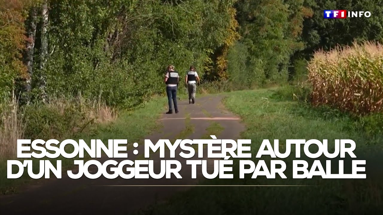 Essonne : myst&egrave;re autour d'un joggeur tu&eacute; par balle ｜TF1 INFO
