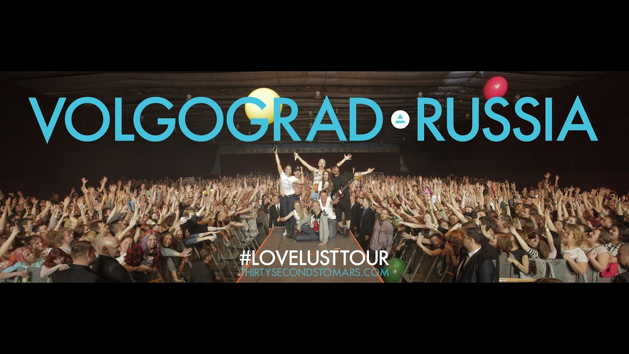 Концерт Thirty Seconds To Mars LOVE LUST TOUR VOLGOGRAD Волгоград 13.03.2015