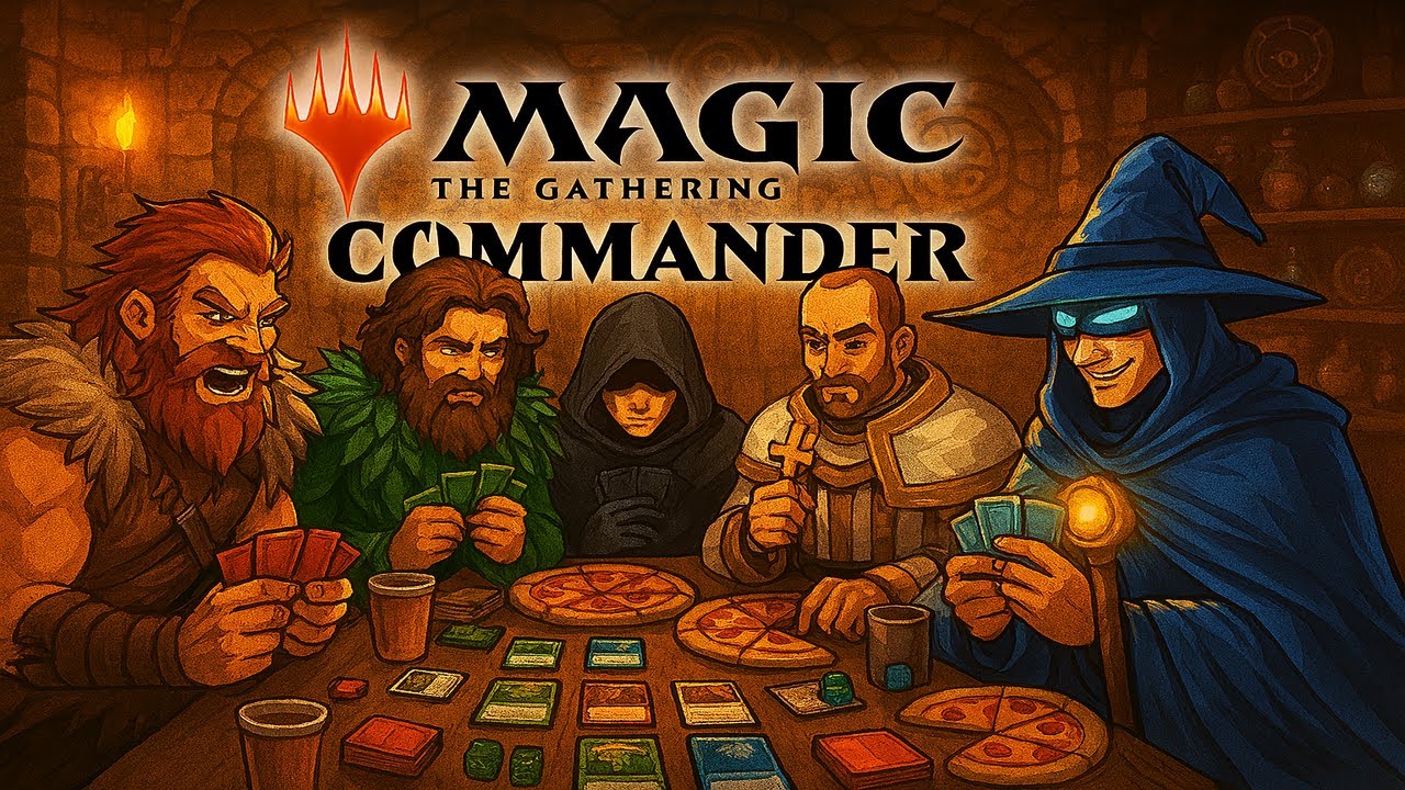 RECEBENDO A GALERA PARA UM MESÃO DE COMMANDER - MAGIC THE GATHERING
