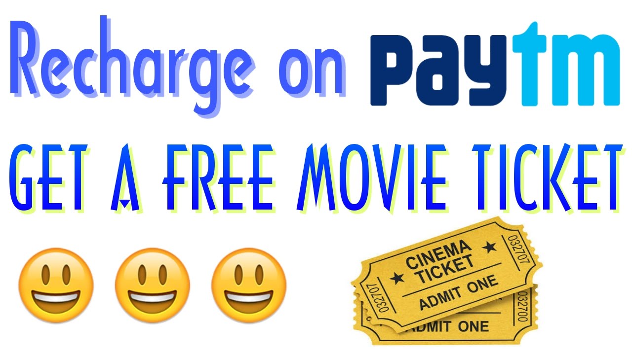 Recharge On Paytm Get A Free Movie Ticket | New Year Offer