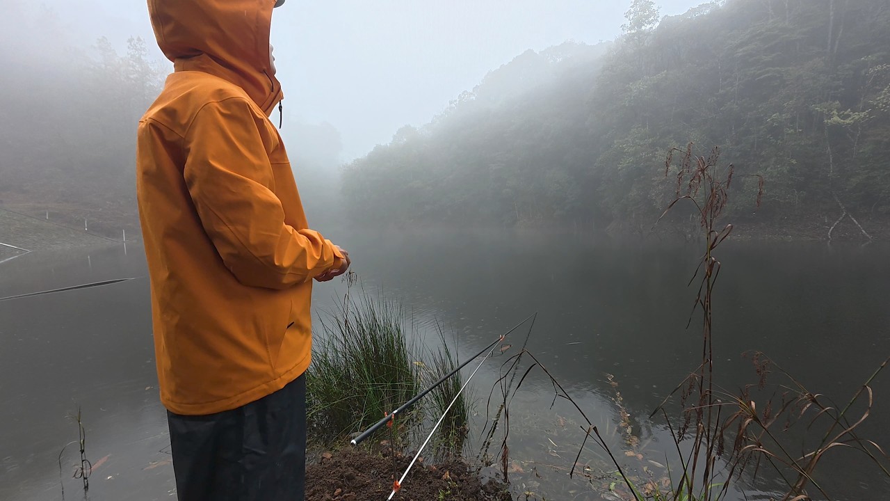 拆除庇护所开始新的旅程｜深入原始丛林，在雨雾中探钓神秘水库