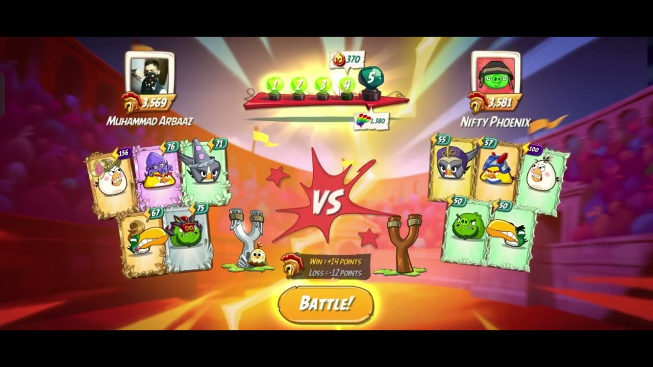 Angry Birds 2 Arena Battle Today part 2🔥 Epic Gameplay #games #ab2 #angrybirds2 