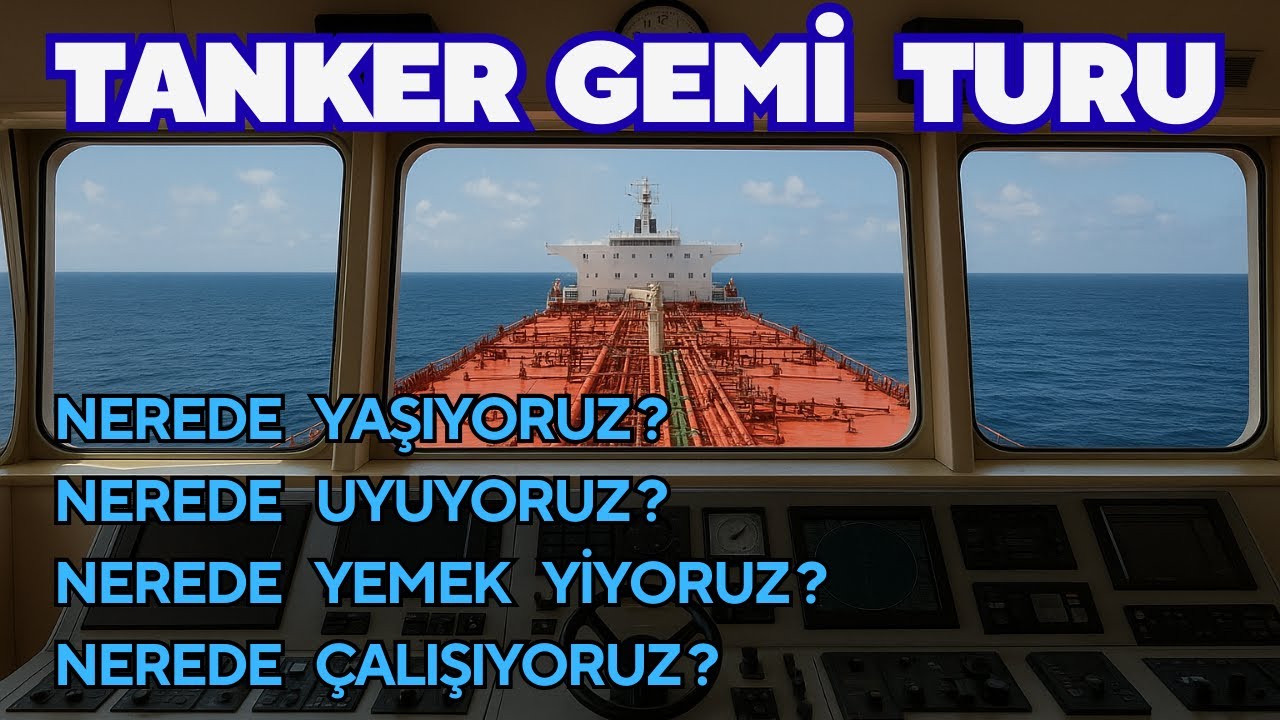 Tanker Gemisinde Yaşam Nasıl ? | Gemi Hayatı Bölüm 35