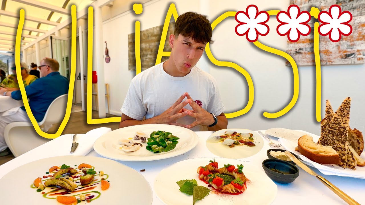 Mangio in un ristorante 3 stelle Michelin - Uliassi a Senigallia ⭐️⭐️⭐️