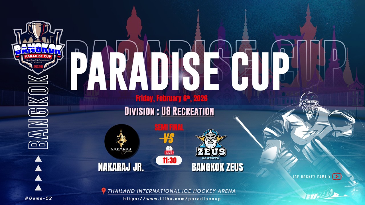 Nakaraj Jr. ۷ʂ  Bangkok Zeus | Division U8 Recreation | Paradise cup 2026