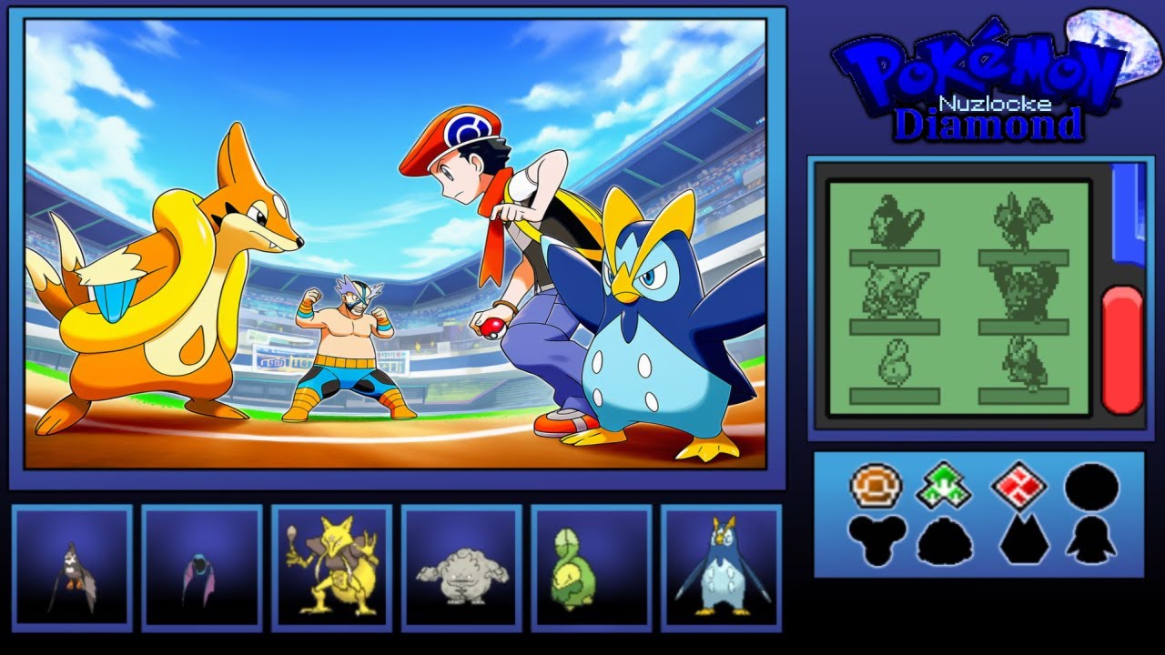 Crasher Wake! Pokemon Diamond Nuzlocke!! Episode 4