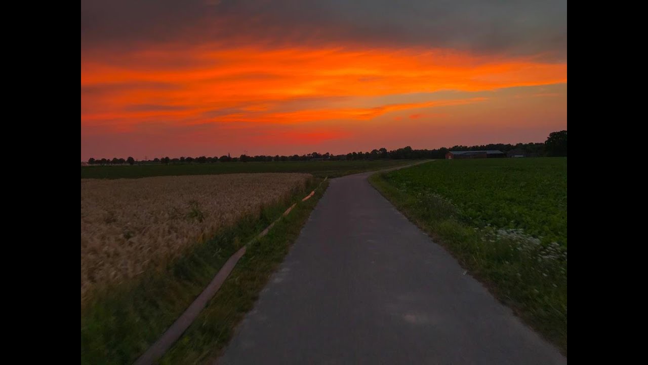 Der Tag begann, der Tag vergeht