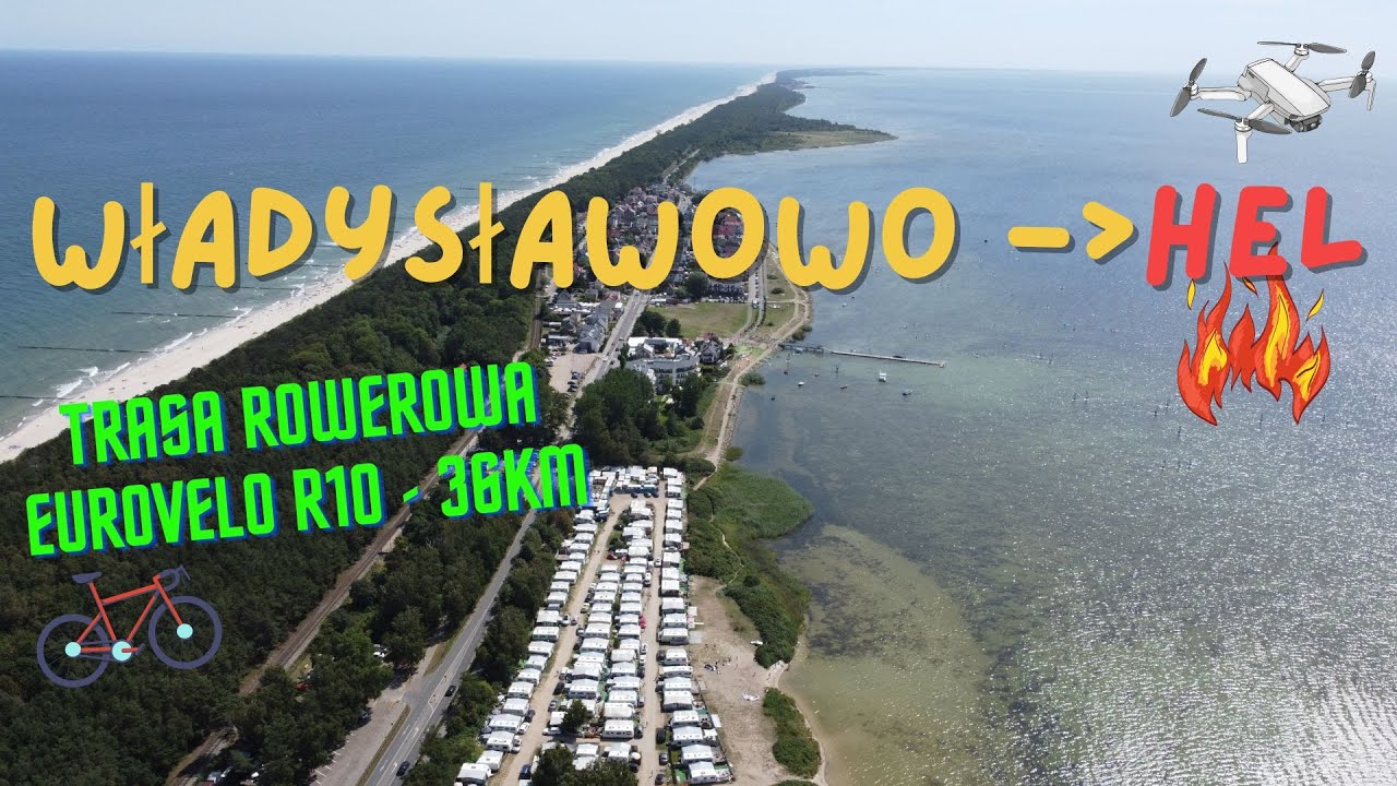 Władysławowo - Hel rowerem 🚴‍♂️💨. Malownicza trasa rowerowa EuroVelo R10