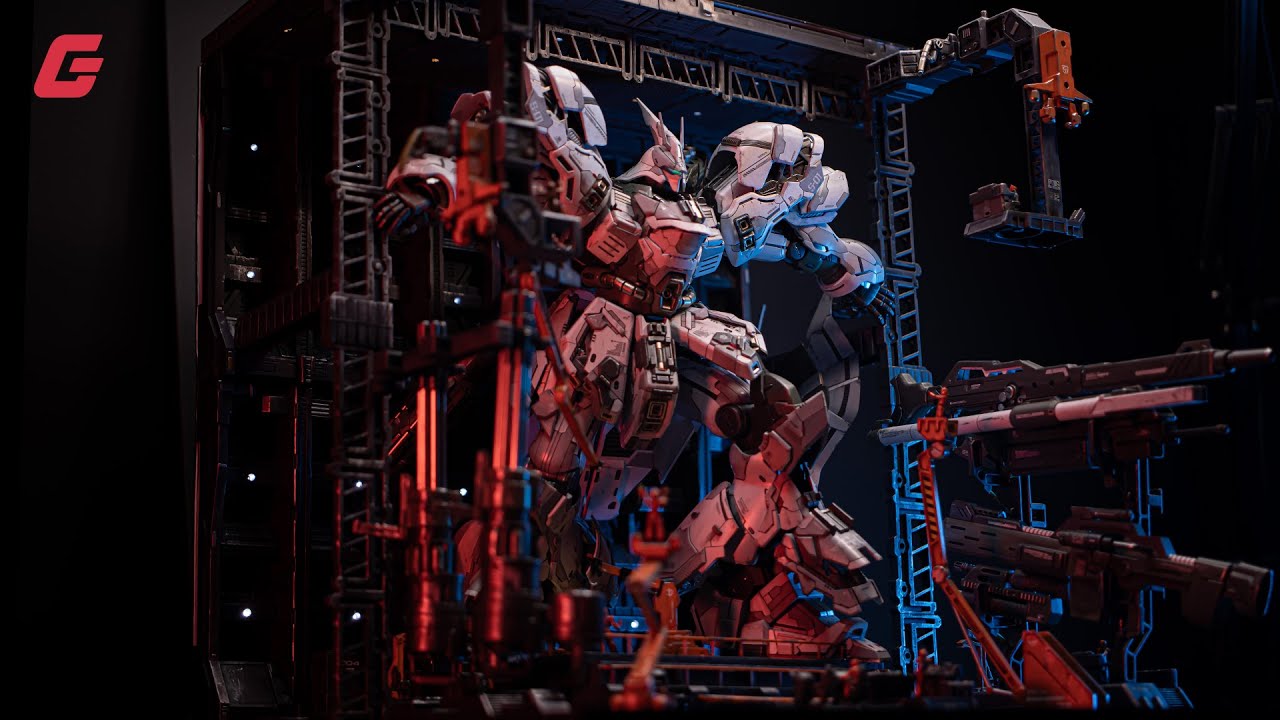 Сборка за 800 часов — MG Sazabi Ver. Ka + Hanger Build