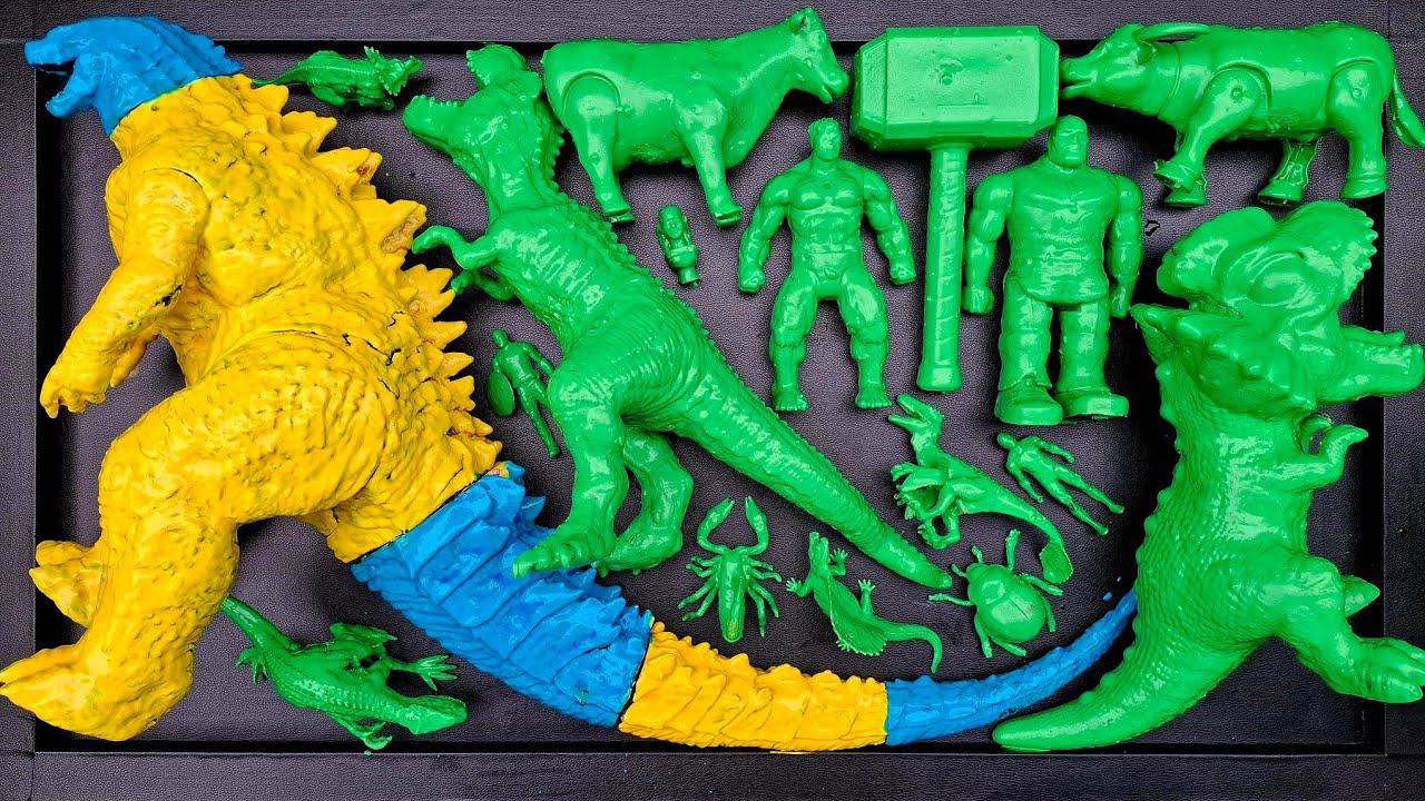 Dinosaurus Jurassic World Dominion:T-Rex/Brachiosaurus/Skibidi/Kingkong/Spiderman/Mosasaurus