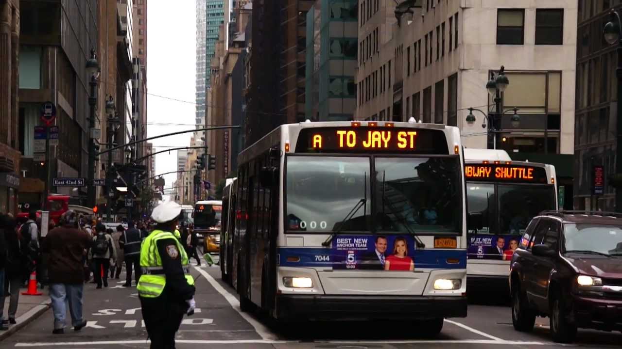 Post Hurricane Sandy : Emergency Shuttle Bus Operation To And From Brooklyn [ Part I ]