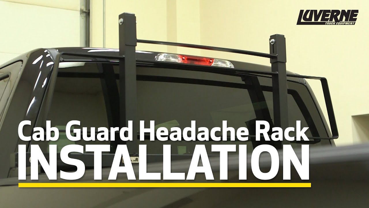 Luverne Install: Cab Guard on Ford F-150 - 590201, 590202, 590230, 590235, 590236