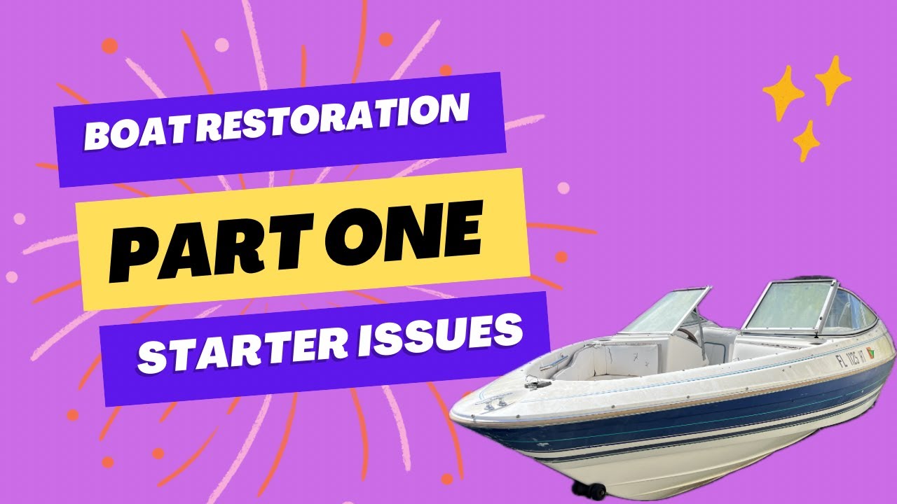 1994 Bayliner Restoration - Part I