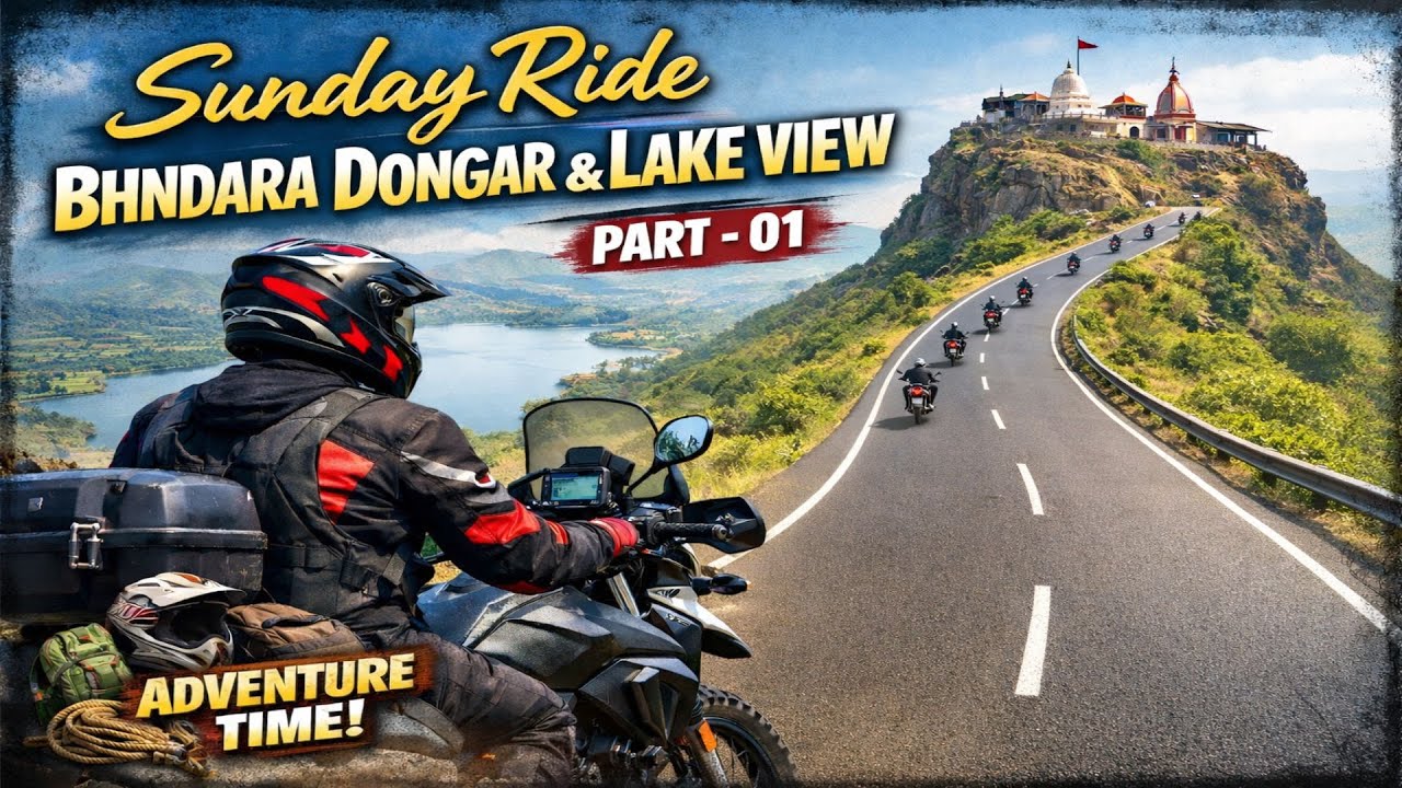 Sunday Bike Ride to Bhndara Dongar & Lake View | Part 01