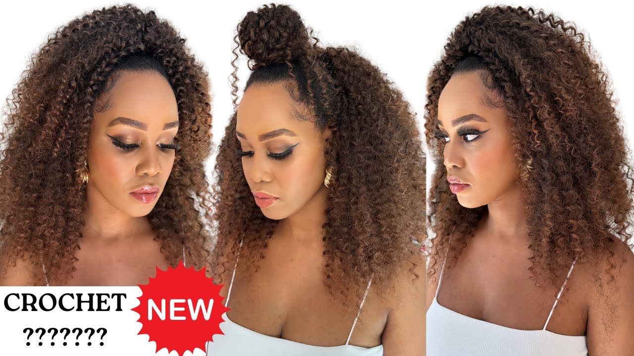 🔥BEGINNER-FRIENDLY CROCHET HALF-UP HALF-DOWN STYLE | EASY & PROTECTIVE HAIR TUTORIAL /Tupo1