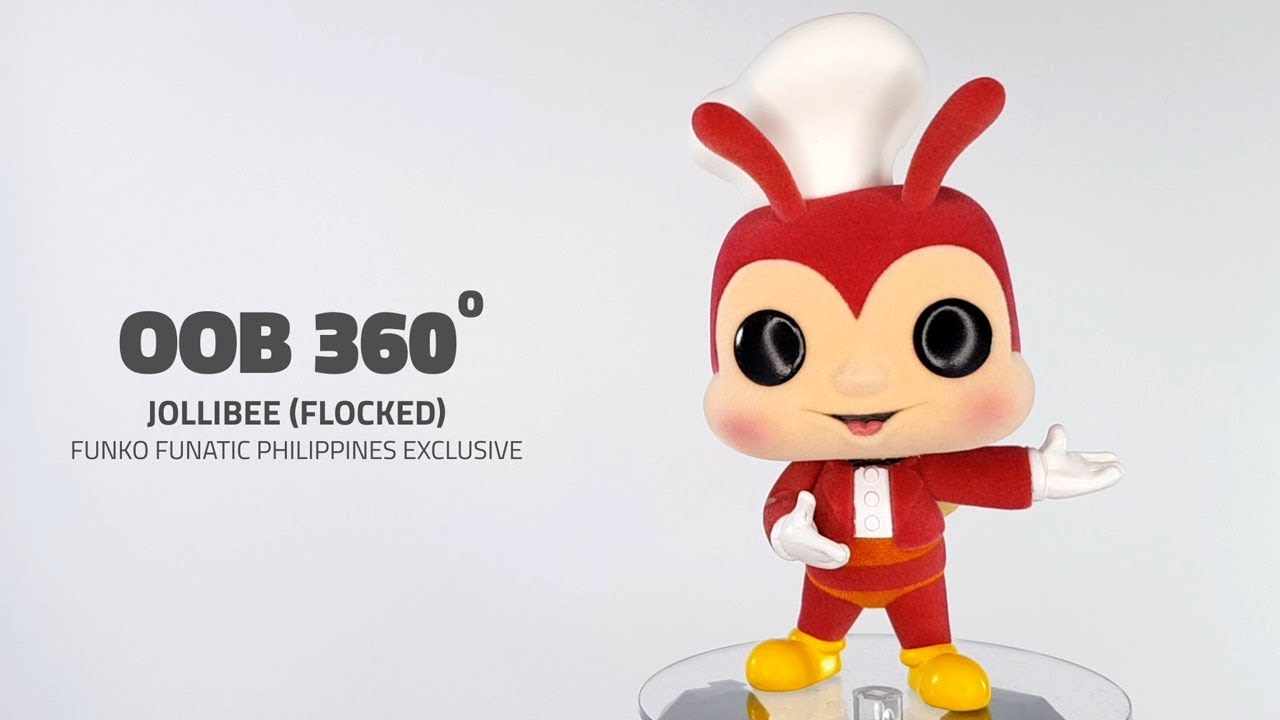 Funko Pop! - Jollibee (Flocked) Funko Funatic Philippines Exclusive - OOB 360