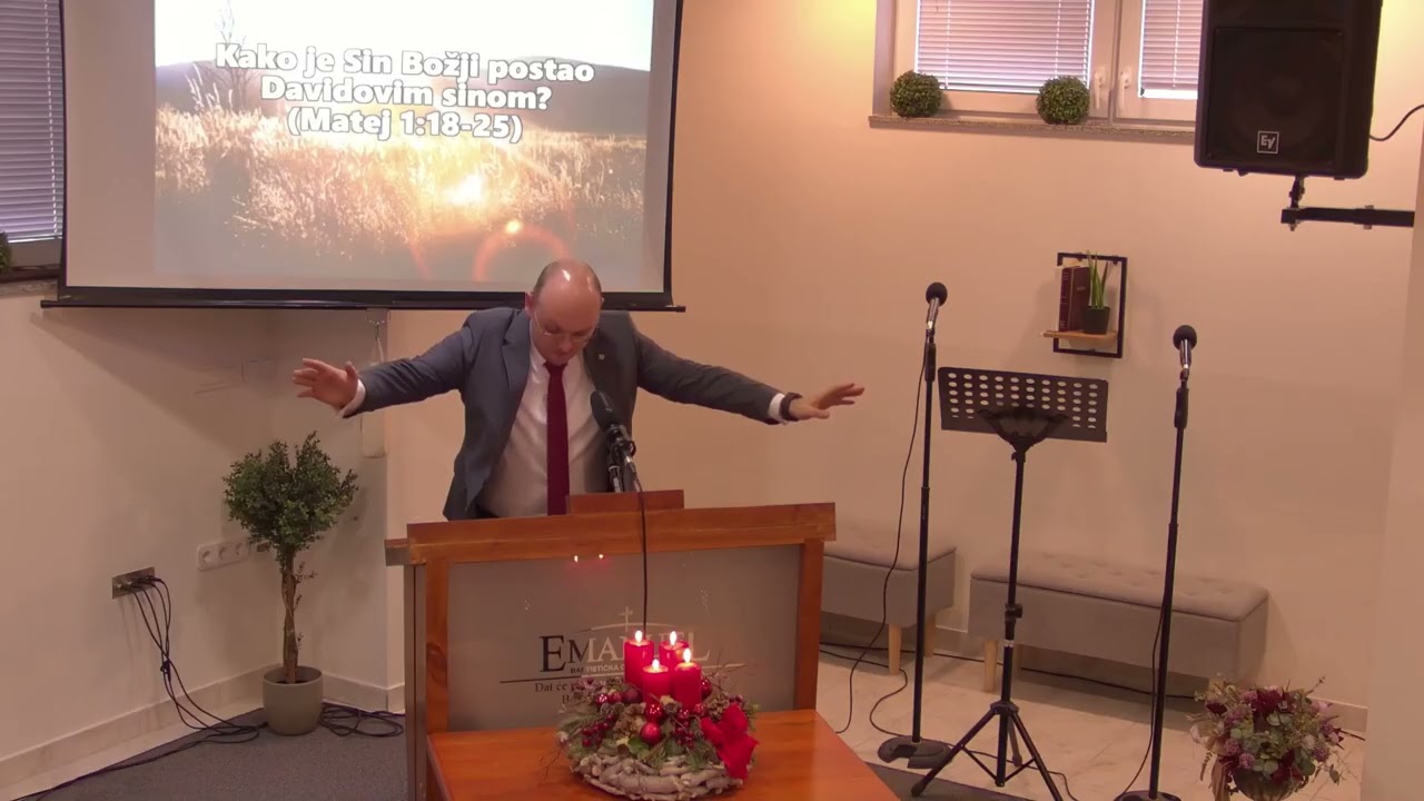 Daniel Herceg: Kako je Sin Božji postao Davidovim sinom - Matej 1:18-25