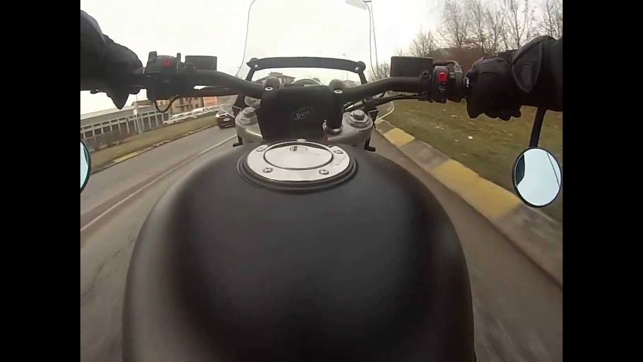 Moto Guzzi Bellagio - test GoPro