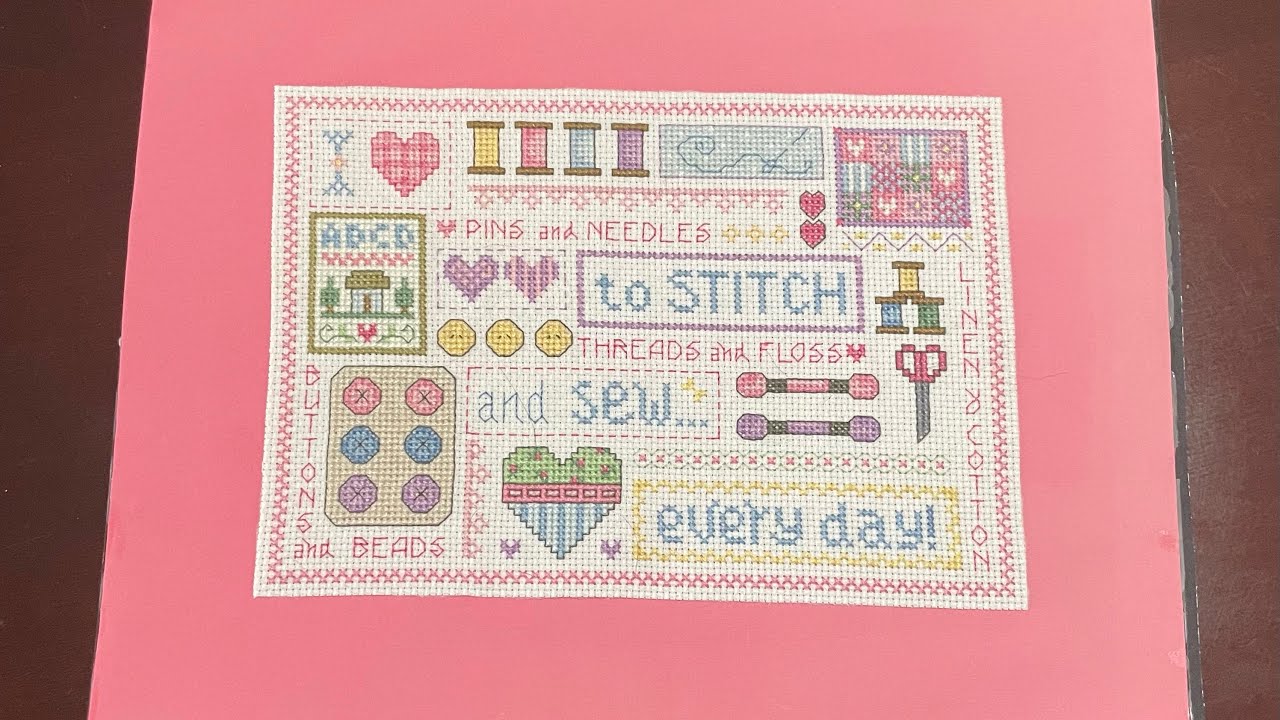 Flosstube Extra - Stitchy Journal flip-through