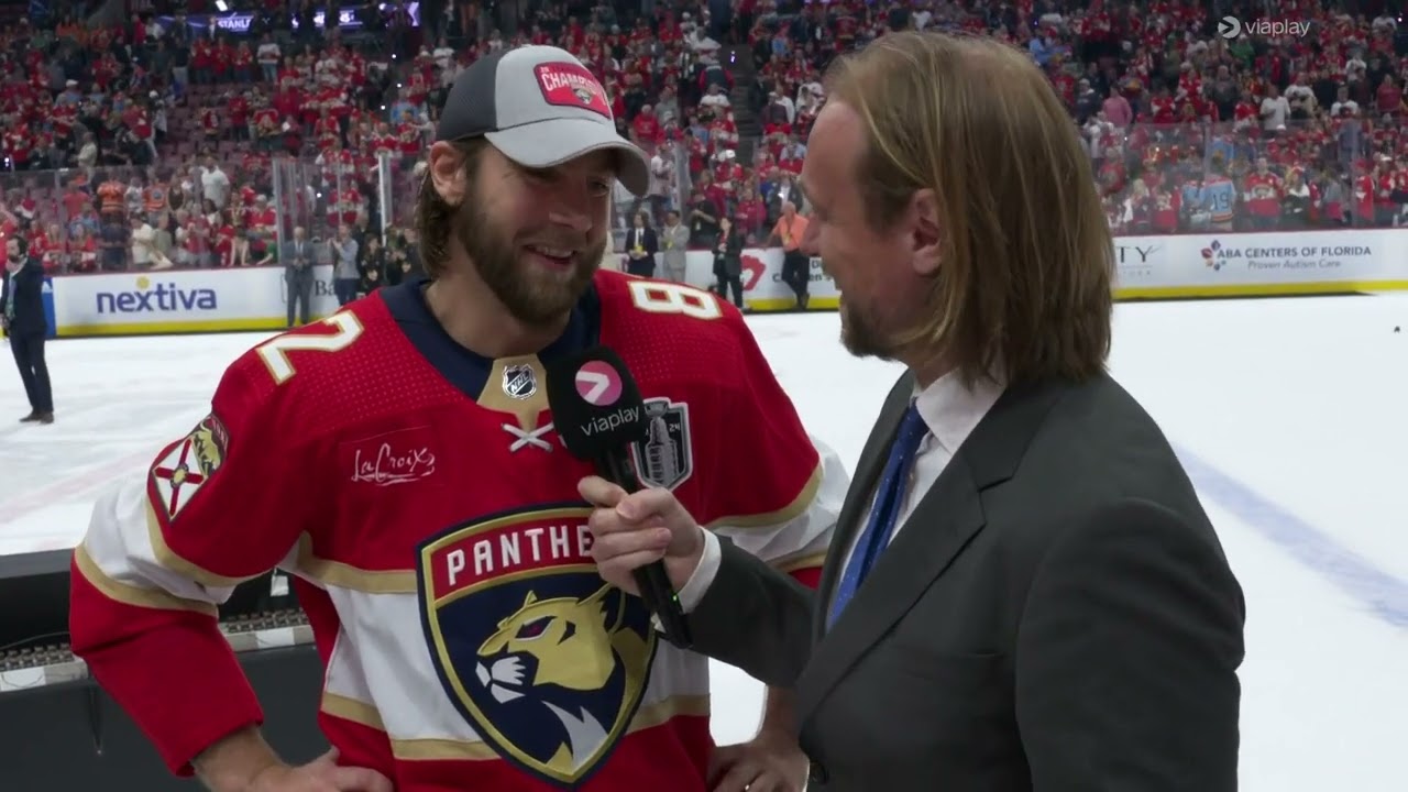 Kevin Stenlund | Intervju | Florida Panthers - Edmonton Oilers - Final 7 | 2024-06-24