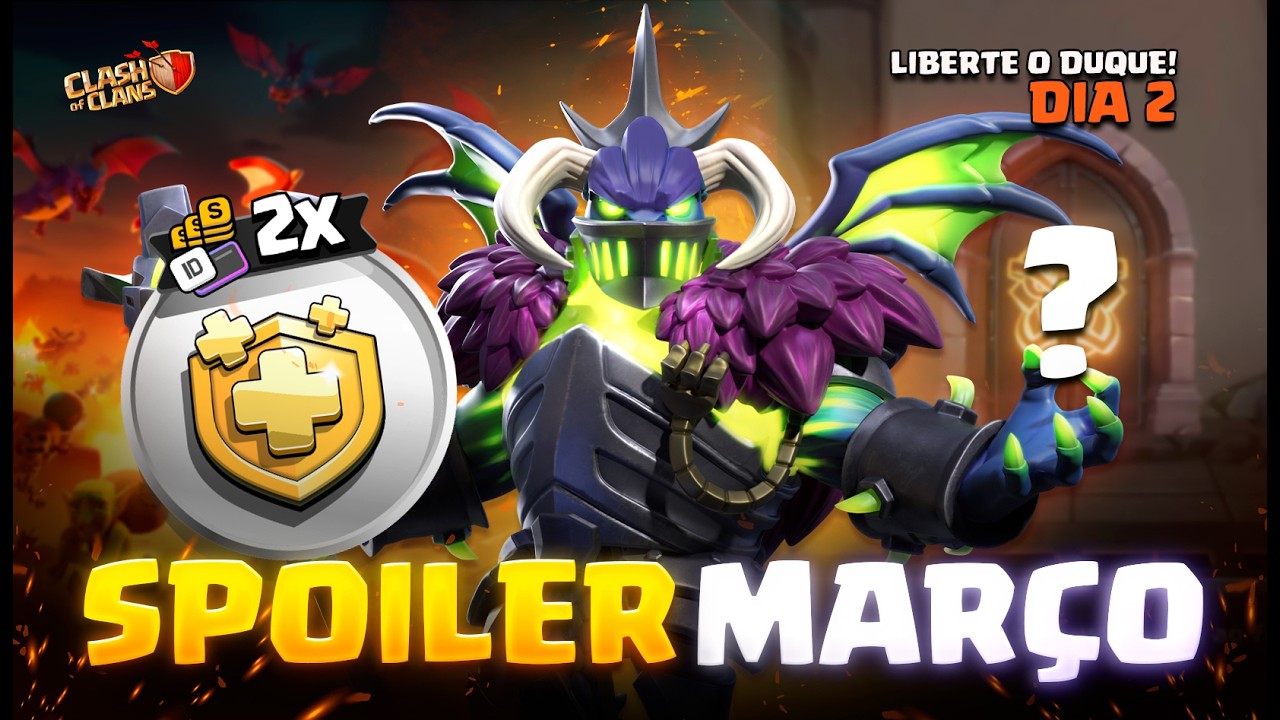 A SUPERCELL VOLTOU ATRÁS?! Novo Passe, Skin Revelada e Spoilers de Março 😱